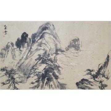 孙天举国画山水无题字画之家