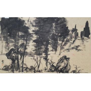 孙天举国画山水无题字画之家