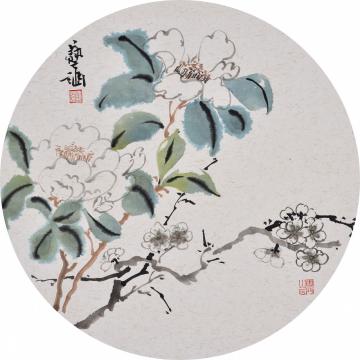 郭艺涵国画花鸟袭人字画之家