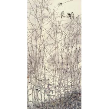 涂国喜国画花鸟清明忆字画之家