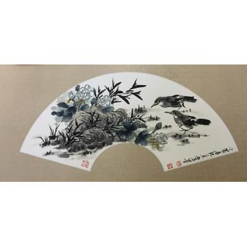 黄如森国画花鸟小园春讯字画之家