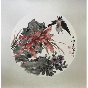 黄如森国画花鸟秋韵字画之家