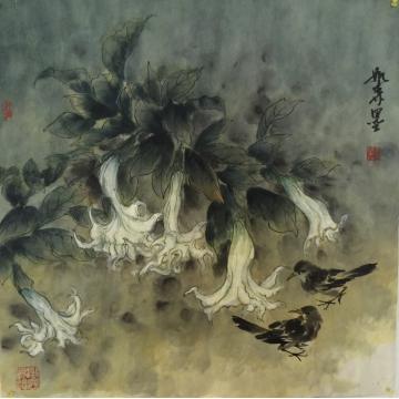 黄如森国画花鸟花鸟字画之家