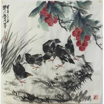 黄如森国画花鸟花鸟字画之家