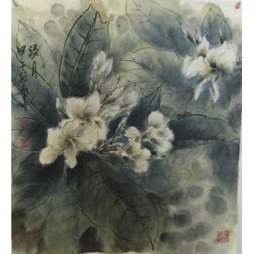 黄如森国画花鸟浸月字画之家