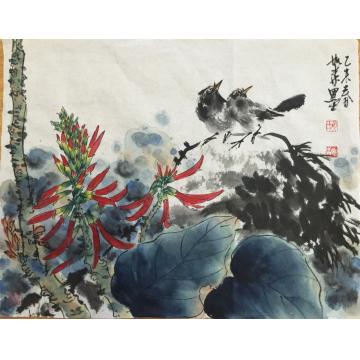 黄如森国画花鸟花鸟字画之家