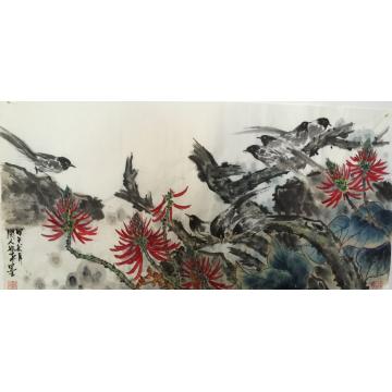 黄如森国画花鸟花鸟字画之家