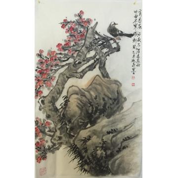 黄如森国画花鸟杏花字画之家