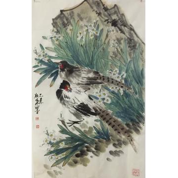 黄如森国画花鸟水仙字画之家