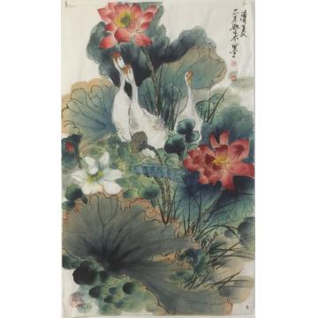 黄如森国画花鸟清夏字画之家
