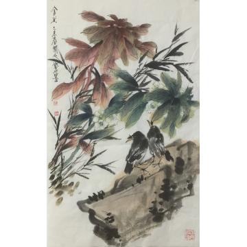 黄如森国画花鸟金秋字画之家