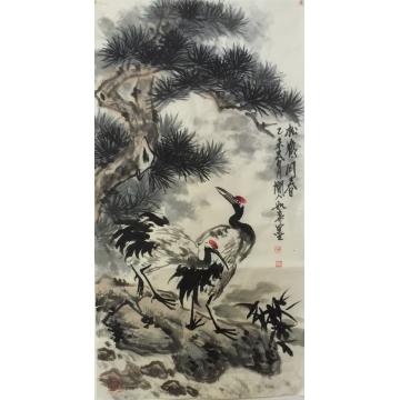 黄如森国画花鸟松鹤延年字画之家