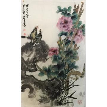 黄如森国画花鸟四季春字画之家