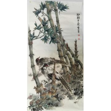 黄如森国画花鸟劲节字画之家