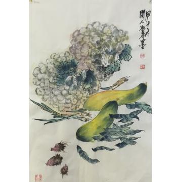 黄如森国画花鸟秋收字画之家