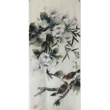 黄如森国画花鸟春酣字画之家