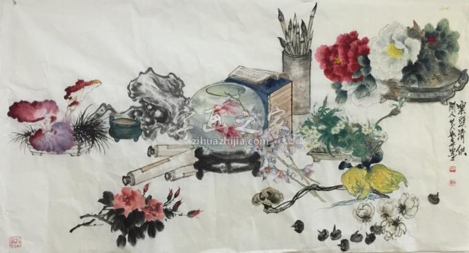 国画家黄如森字画之家