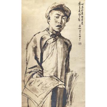 蒋兆和国画人物呵要快看好消息字画之家