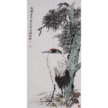 潘锡林国画花鸟松鹤延年字画之家