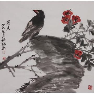 潘锡林国画花鸟寒香字画之家