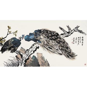 潘锡林国画花鸟南国春早字画之家