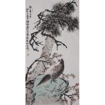 潘锡林国画花鸟阳春三月字画之家
