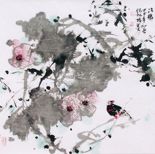 国画家潘锡林字画之家