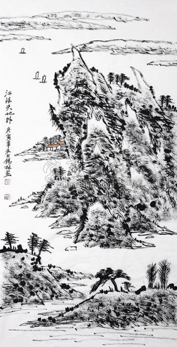 国画家潘锡林字画之家