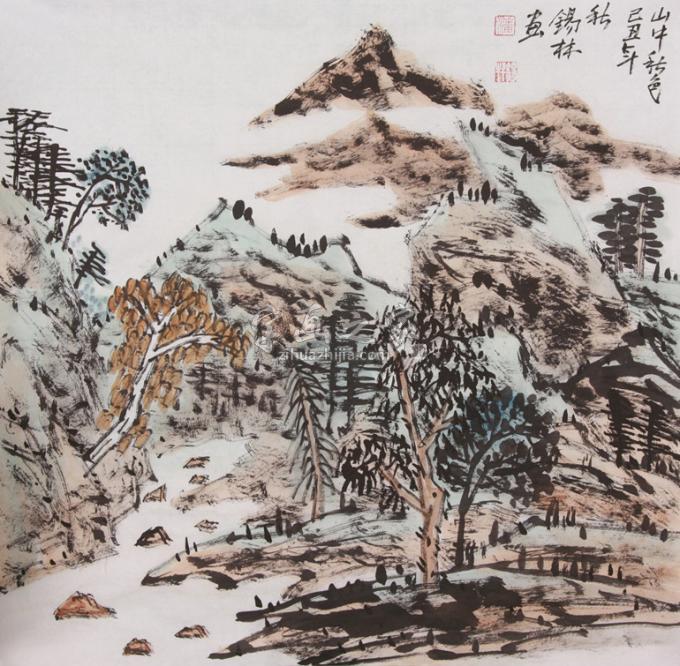 国画家潘锡林字画之家