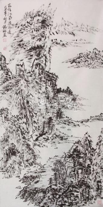 国画家潘锡林字画之家