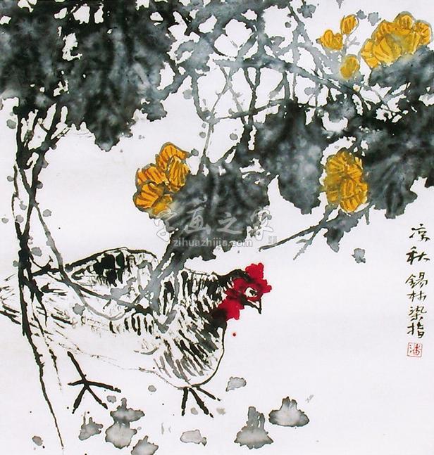 国画家潘锡林字画之家