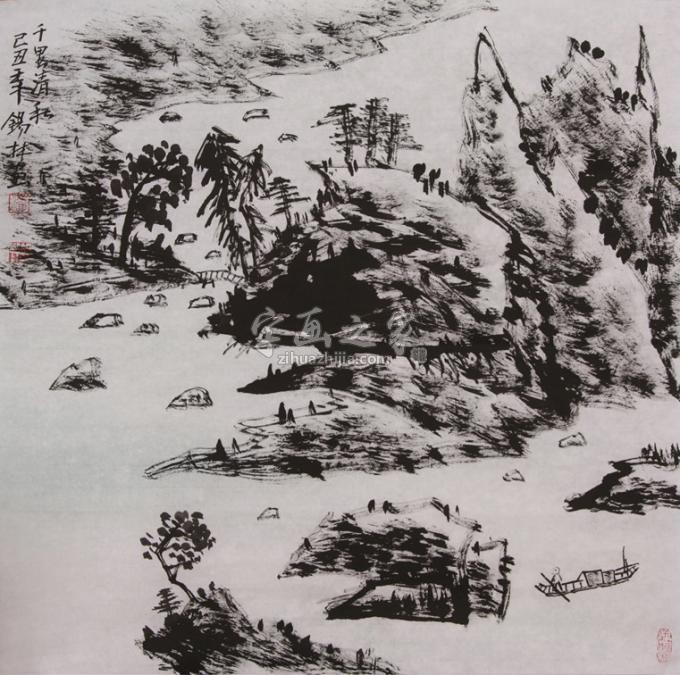 国画家潘锡林字画之家