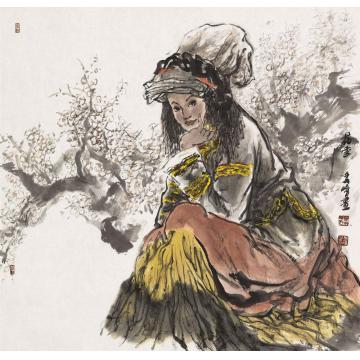 李秀峰国画人物花季字画之家