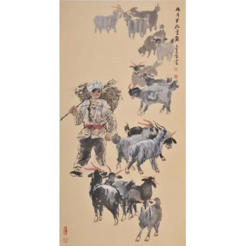 李秀峰国画人物九月里九重阳字画之家