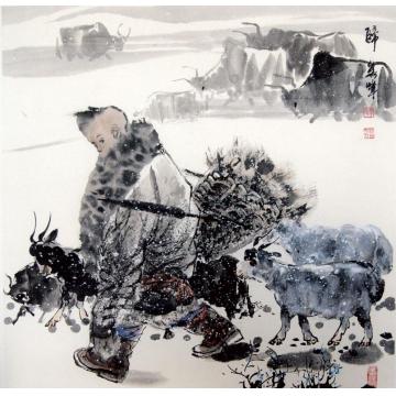 李秀峰国画人物归字画之家