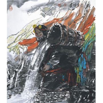 李秀峰国画人物汲字画之家