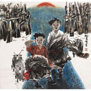 李秀峰国画人物一样的天一样的地字画之家