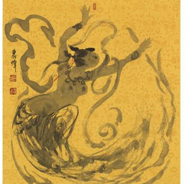 李秀峰国画人物作品字画之家