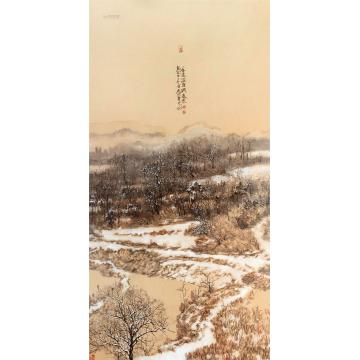 阚传好国画山水香远益清韵春寒字画之家