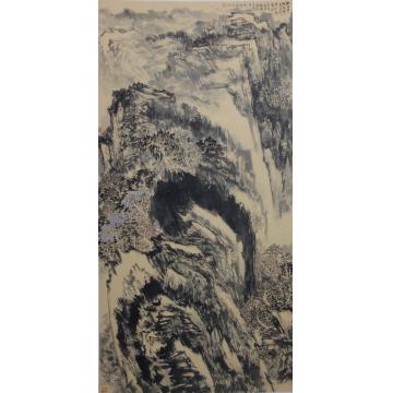 阚传好国画山水红日丹霞生紫气字画之家