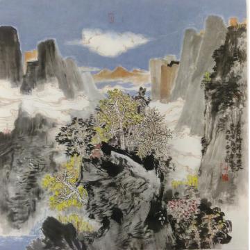 阚传好国画山水无题字画之家