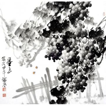 张福盈国画花鸟墨玉字画之家