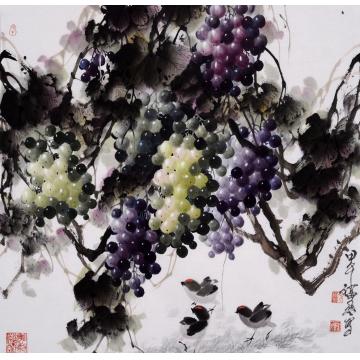 张福盈国画花鸟无题字画之家