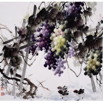 张福盈国画花鸟无题字画之家