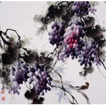 张福盈国画花鸟无题字画之家
