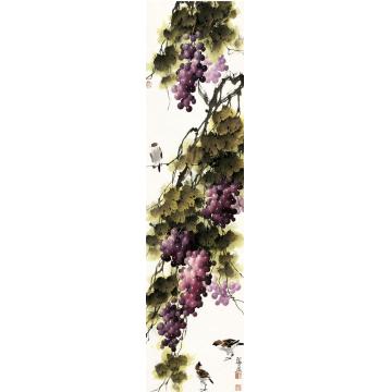张福盈国画花鸟明珠滴翠字画之家