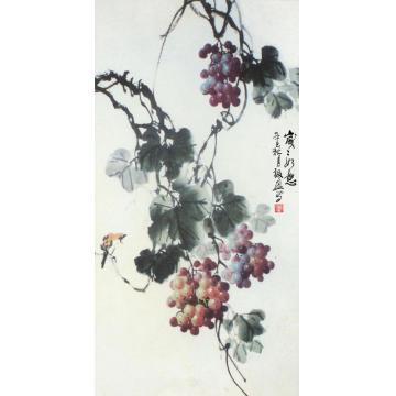 张福盈国画花鸟岁岁如意字画之家