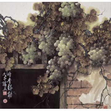张福盈国画花鸟暗香浮动字画之家