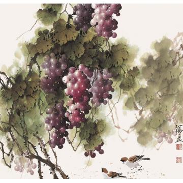 张福盈国画花鸟无题字画之家