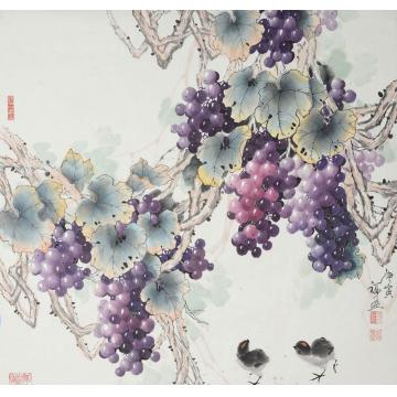 张福盈国画花鸟无题字画之家